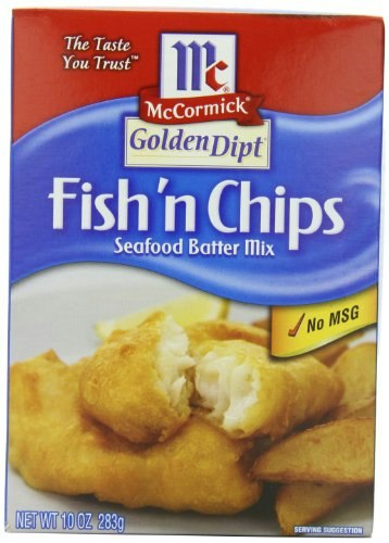 McCormick Golden Dipt Fish 'n Chips Seafood Batter Mix 8-Pack: $34.99 McCormick Golden Dipt Fish 'n Chips Seafood Batter Mix 8-Pack: $34.99