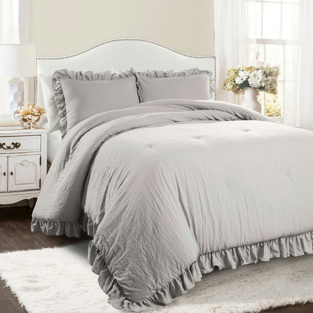 Lush Decor 3-Piece Full/Queen Reyna Comforter and Sham Set: $144.49 Lush Decor 3-Piece Full/Queen Reyna Comforter and Sham Set: $144.49