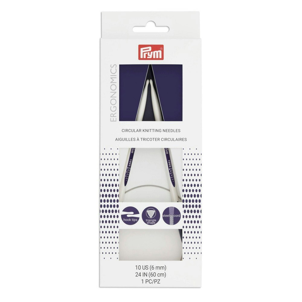 Prym 6mm Ergonomic 24-Inch Circular Knitting Needles: $12.39 Prym 6mm Ergonomic 24-Inch Circular Knitting Needles: $12.39