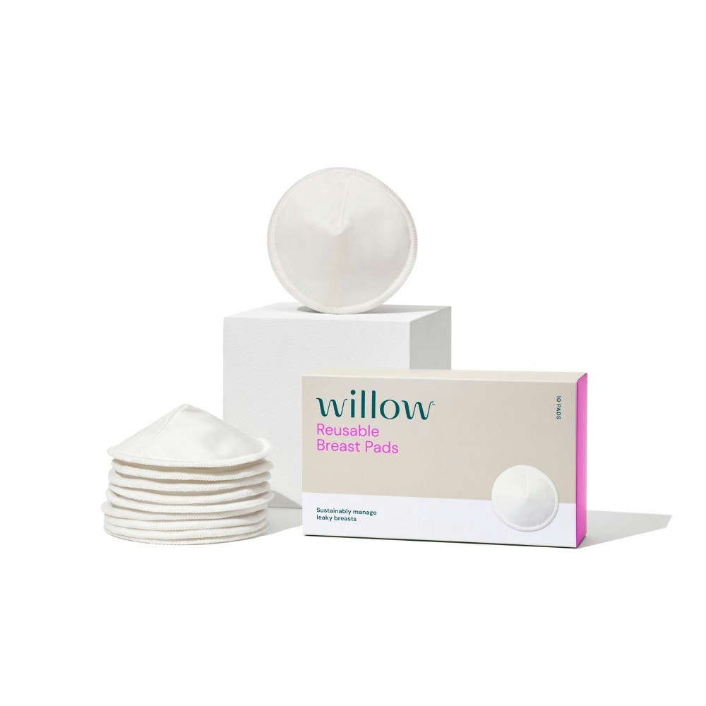Willow Reusable Nursing Pads 10-Pack: $19.99
