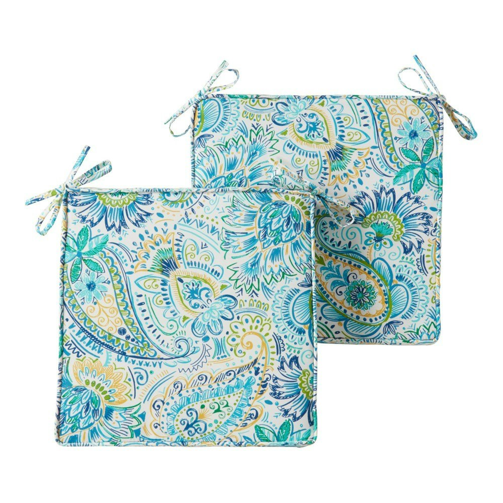 Kensington Garden 18"x18" Outdoor Chair Cushions 2-Pack: $44.99