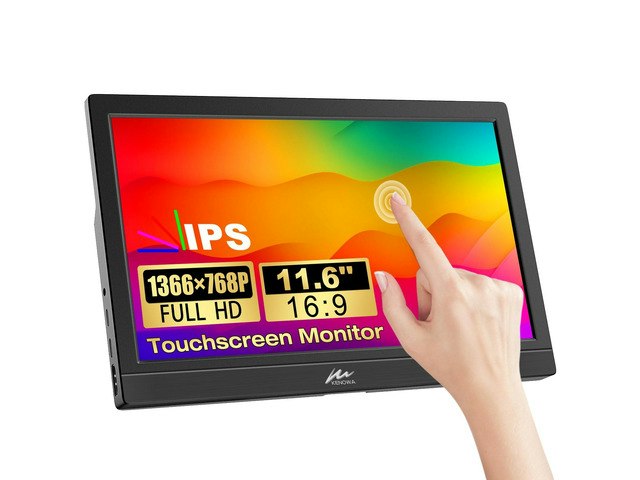 11.6-inch Portable Touchscreen Monitor: $104.99