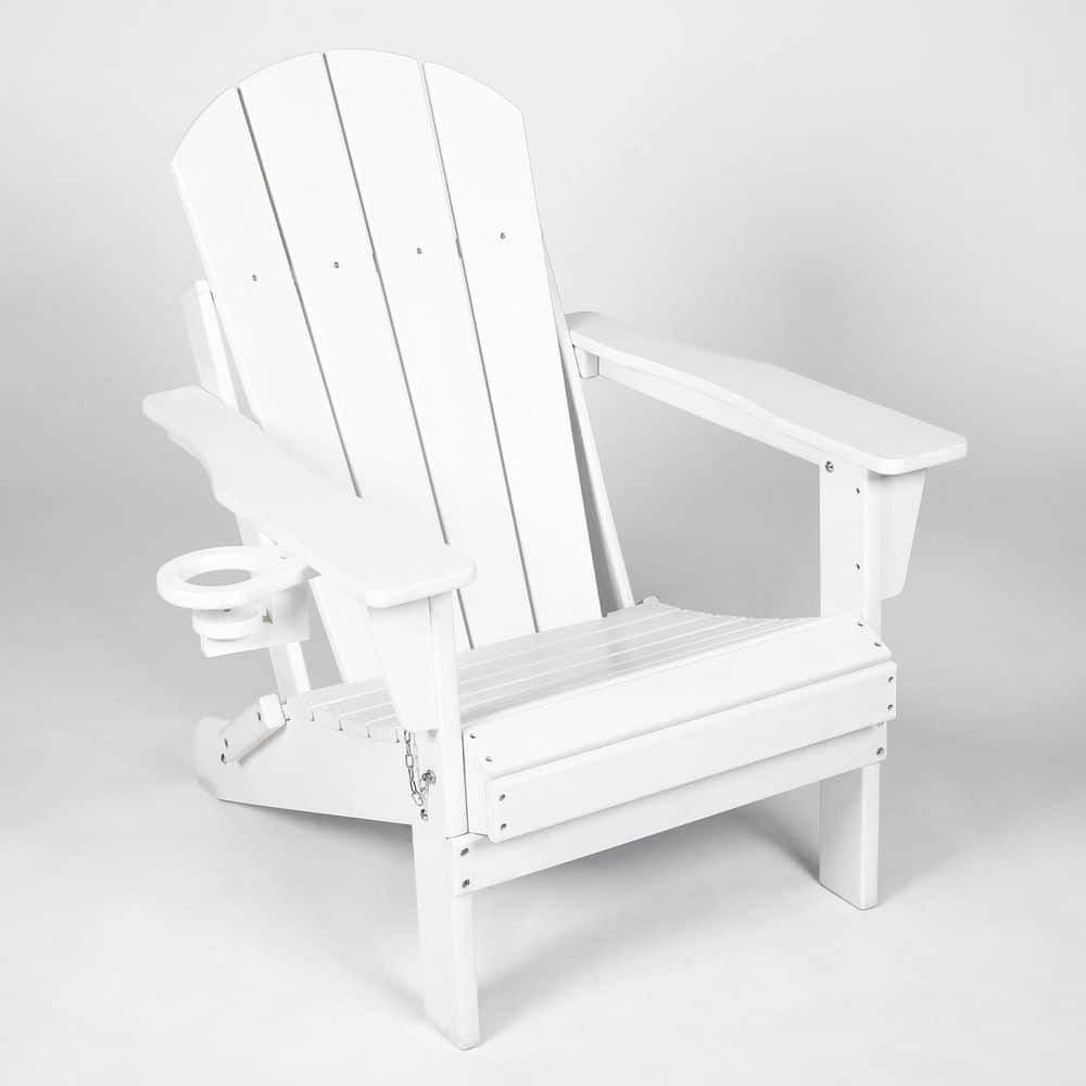 Wood Texture Adirondack Chair and Side Table 3-Piece Set: $286 Wood Texture Adirondack Chair and Side Table 3-Piece Set: $286