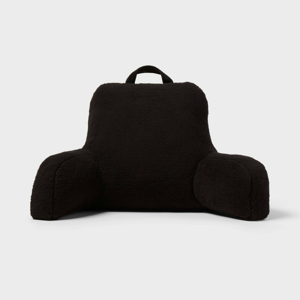 Room Essentials Faux Shearling Bed Rest Pillow: $17