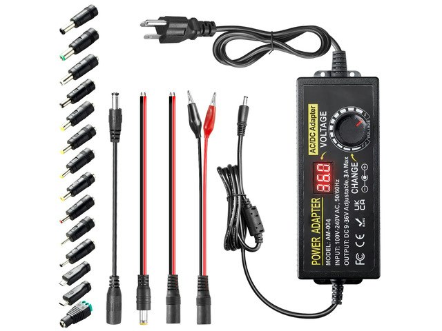 108W Universal Adjustable DC Power Adapter: $49.49 108W Universal Adjustable DC Power Adapter: $49.49