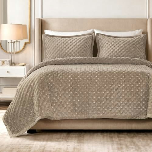 Madison Park Signature Velvet King Quilt Set: $183.23 Madison Park Signature Velvet King Quilt Set: $183.23