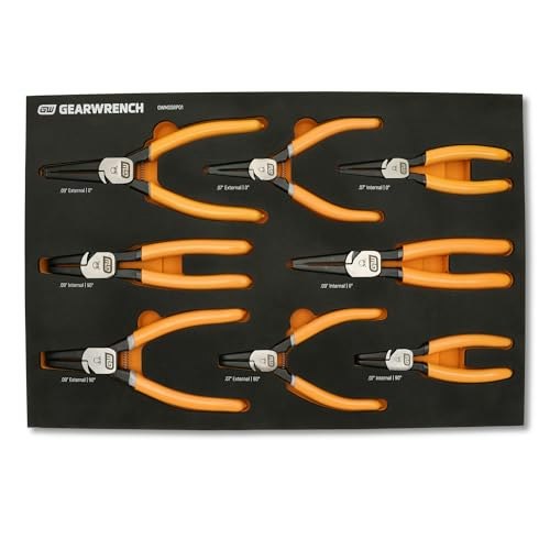 GearWrench 8-Piece Internal and External Snap Ring Pliers Set: $172.56 GearWrench 8-Piece Internal and External Snap Ring Pliers Set: $172.56