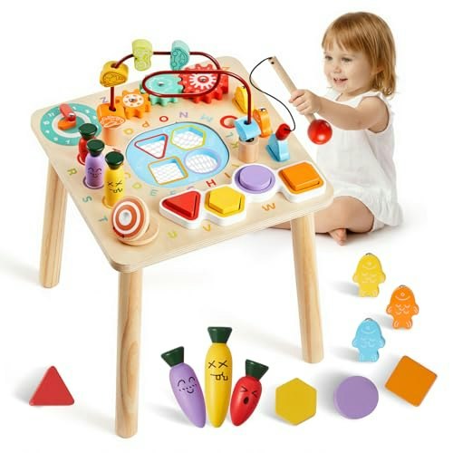 Vevor 8-in-1 Wooden Montessori Activity Table: $25.72 Vevor 8-in-1 Wooden Montessori Activity Table: $25.72