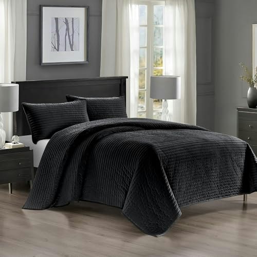 Pointehaven King/Cal King Heavy-Weight Reversible Quilt Set: $74.99 Pointehaven King/Cal King Heavy-Weight Reversible Quilt Set: $74.99