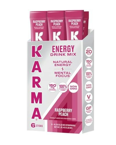Karma Energy Hydration Packets 6-Pack: $8.12