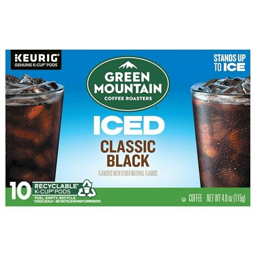 Green Mountain Coffee Roasters Brew Over Ice Classic Black K-Cup 12-Pack: $36.90 Green Mountain Coffee Roasters Brew Over Ice Classic Black K-Cup 12-Pack: $36.90