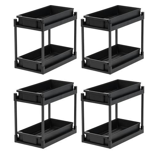 Iris USA Under Sink Organizer 4-Pack: $64.99