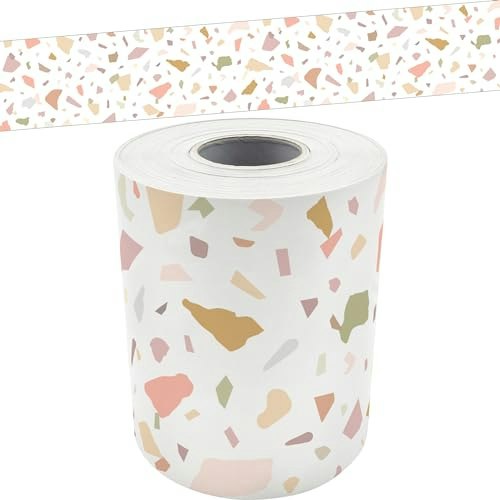 Teacher Created Resources Terrazzo Tones Straight Rolled Border Trim 50-Foot: $4.92 Teacher Created Resources Terrazzo Tones Straight Rolled Border Trim 50-Foot: $4.92