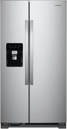 Whirlpool 24.6 Cu. Ft. Side-by-Side Refrigerator w/ Ice Maker for $1,049 w/ free installation + free delivery