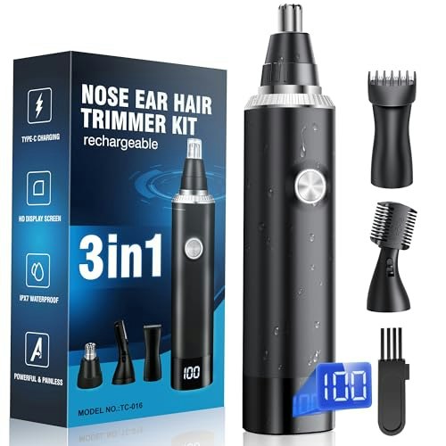 3-in-1 Rechargeable Nose and Facial Hair Trimmer: $16.99 3-in-1 Rechargeable Nose and Facial Hair Trimmer: $16.99