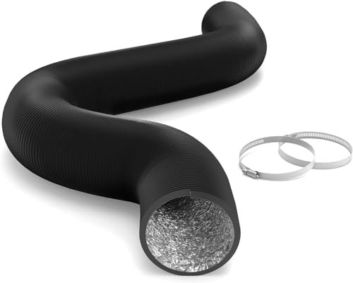 iPower 4-inch 25-foot Flexible Aluminum Foil Ducting Hose 2-Pack: $7.95