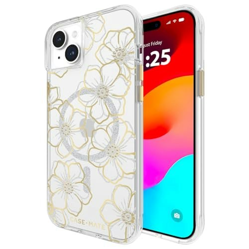 Case-Mate iPhone 15 Plus Floral Gems MagSafe Case: $8.45 Case-Mate iPhone 15 Plus Floral Gems MagSafe Case: $8.45
