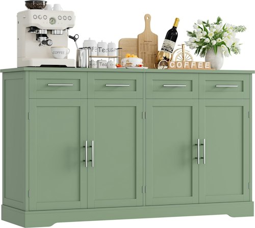 Homfa 55" Farmhouse Buffet Cabinet for $170 + free shipping