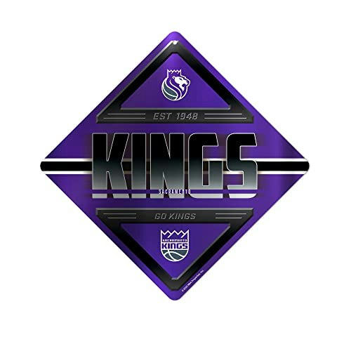 Rico Industries Sacramento Kings 16.5" x 16.5" Metal Sign: $10.21 Rico Industries Sacramento Kings 16.5" x 16.5" Metal Sign: $10.21