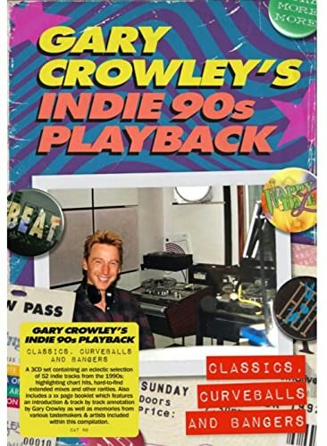 Gary Crowley's Indie 90s Playback Music Compilation: $24.71