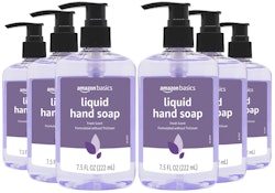 Amazon Basics 7.5-oz. Liquid Hand Soap 6-Pack for $4.46 w/ Sub & Save + free shipping w/ Prime