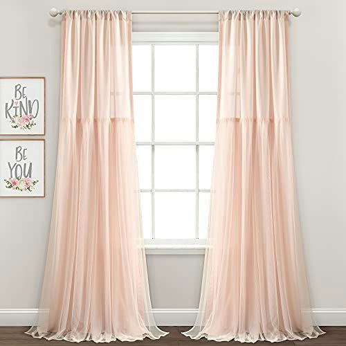 Lush Decor Tulle Skirt Window Curtain Panels 2-Pack: $34.45 Lush Decor Tulle Skirt Window Curtain Panels 2-Pack: $34.45
