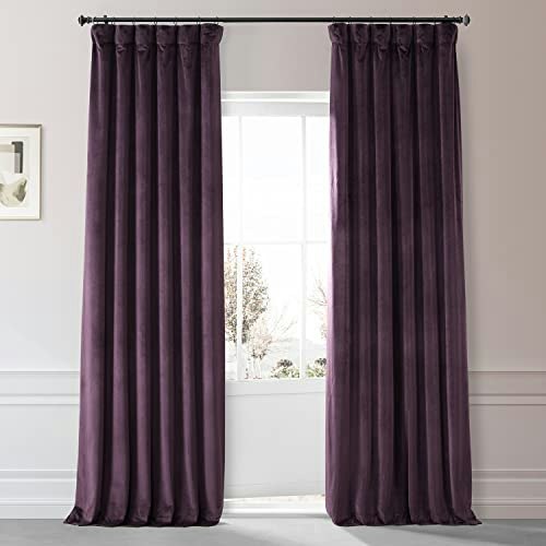Plush Velvet Blackout Curtains 50x84-inch: $48.35 Plush Velvet Blackout Curtains 50x84-inch: $48.35