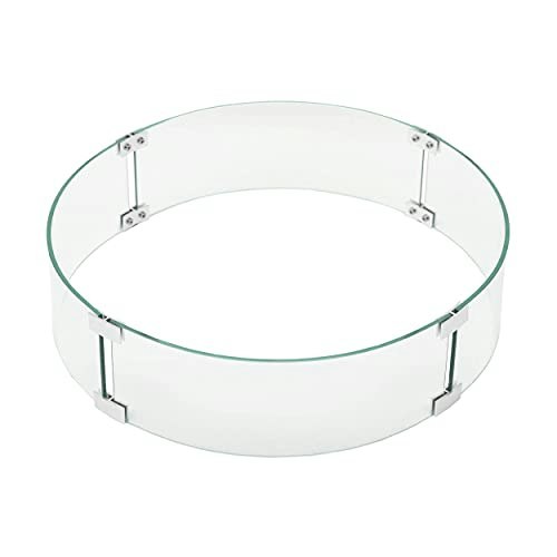Oakland Living 25.7-inch Tempered Glass Fire Table Wind Guard: $90.55 Oakland Living 25.7-inch Tempered Glass Fire Table Wind Guard: $90.55