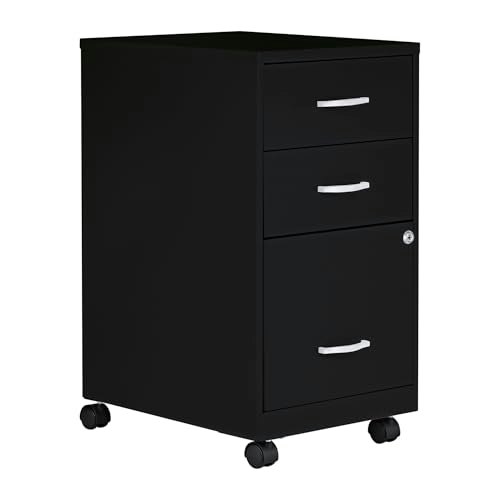 NuSparc 3-Drawer Locking Mobile Steel File Cabinet: $100.87 NuSparc 3-Drawer Locking Mobile Steel File Cabinet: $100.87