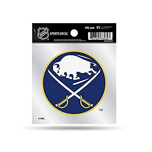 Rico Industries Buffalo Sabres 4x4-inch Decal: $3.76