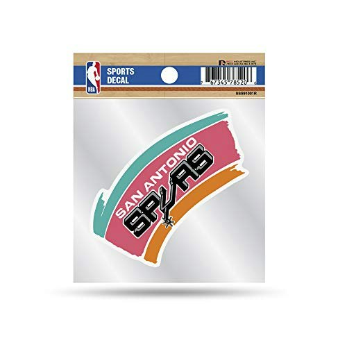 San Antonio Spurs 4\"x4\" Retro Decal: $4.30 San Antonio Spurs 4\"x4\" Retro Decal: $4.30