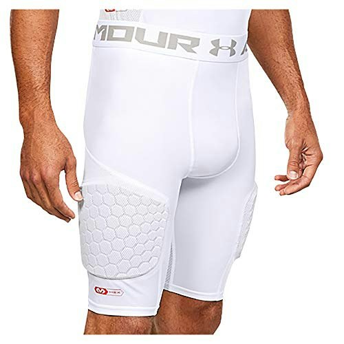 Under Armour Adult Gameday Armour 3-Pad Basketball Shorts: $57.25