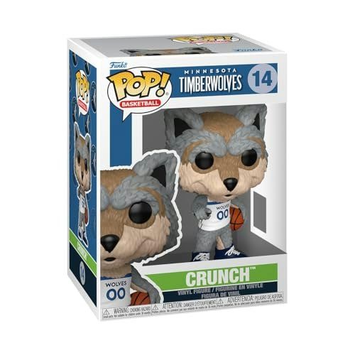 Funko Pop! NBA Crunch the Wolf Figure: $14.21 Funko Pop! NBA Crunch the Wolf Figure: $14.21
