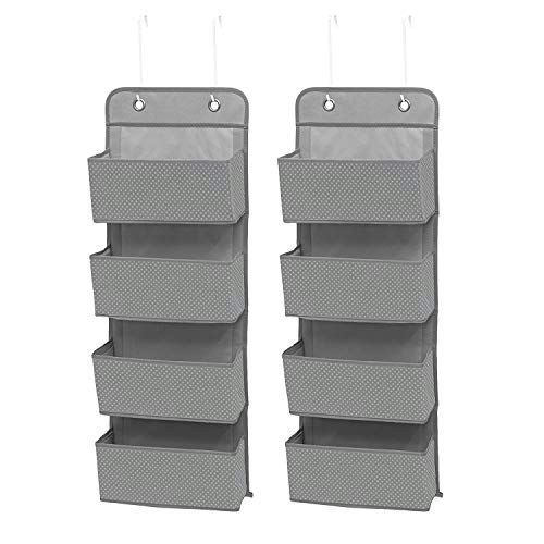 Delta Children 4-Pocket Over-The-Door Hanging Organizer 2-Pack: $12.42