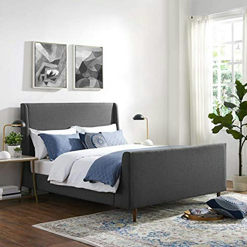 Modway Aubree Upholstered Queen Sleigh Platform Bed: $430.22 Modway Aubree Upholstered Queen Sleigh Platform Bed: $430.22