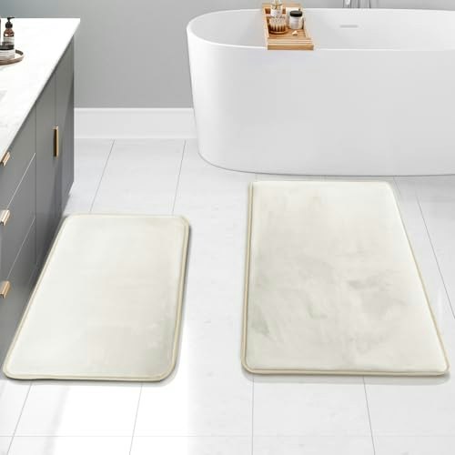 Clara Clark 2-Piece Bathroom Rug Set: $21.99 Clara Clark 2-Piece Bathroom Rug Set: $21.99