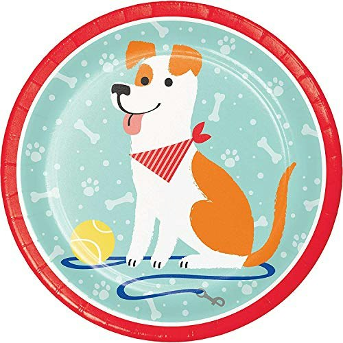 Creative Converting Dog Party Plate 8.75": $5.49 Creative Converting Dog Party Plate 8.75": $5.49