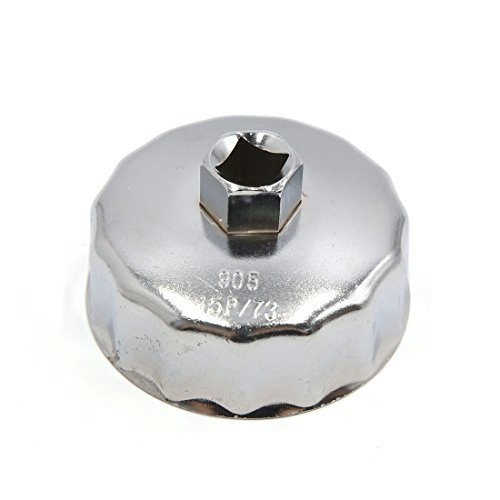Uxcell 73mm 15-Flute 13mm Square Drive Cap-Type Oil Filter Wrench: $10.86 Uxcell 73mm 15-Flute 13mm Square Drive Cap-Type Oil Filter Wrench: $10.86