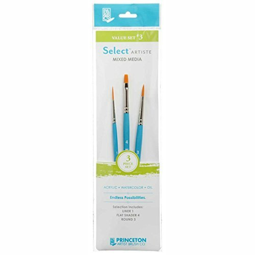 Princeton Select Artiste 3-Piece Synthetic Brush Set: $0 Princeton Select Artiste 3-Piece Synthetic Brush Set: $0