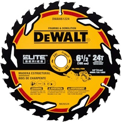 DeWalt Elite Series 6.5" 24-Tooth Circular Saw Blade for $10 + free shipping
