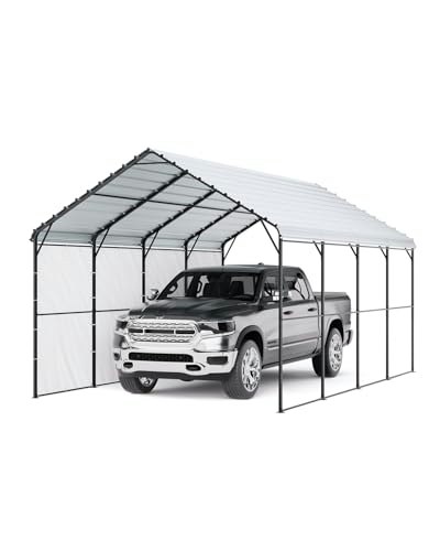 Vevor 12' x 20' Heavy Duty Metal Carport: $544.04 Vevor 12' x 20' Heavy Duty Metal Carport: $544.04