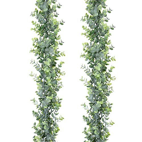 DearHouse 6-Foot Faux Eucalyptus Garland 2-Pack: $14.99 DearHouse 6-Foot Faux Eucalyptus Garland 2-Pack: $14.99