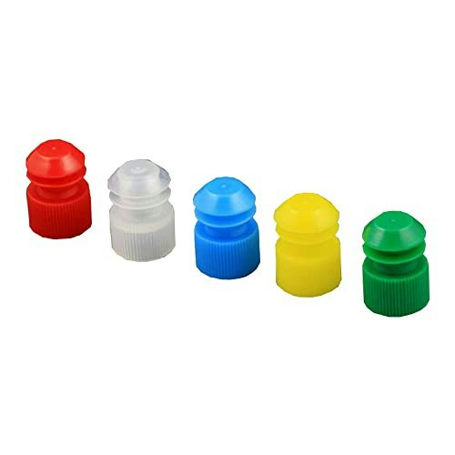 Globe Scientific 16mm Polyethylene Flange Plug Cap for Test Tubes 1,000-Pack: $22.99