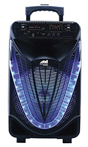 Naxa 12-Inch Portable Bluetooth Party Speaker with Disco Light: $64.64
