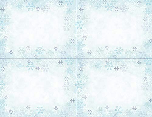 Great Papers! Blue Flakes 4-Up Postcard 40-Pack: $2.62