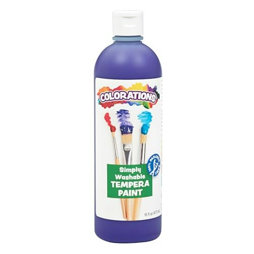 Colorations Washable Tempera Paint 16-oz. Bottle: $6.75 Colorations Washable Tempera Paint 16-oz. Bottle: $6.75