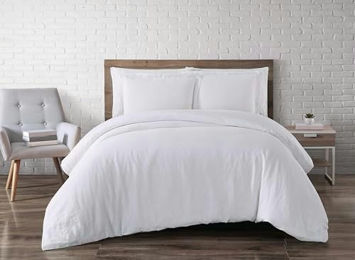 Brooklyn Loom 3-Piece King Linen Duvet Set: $160.04 Brooklyn Loom 3-Piece King Linen Duvet Set: $160.04