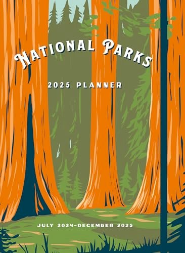 National Parks 2025 Weekly Planner: $6.89