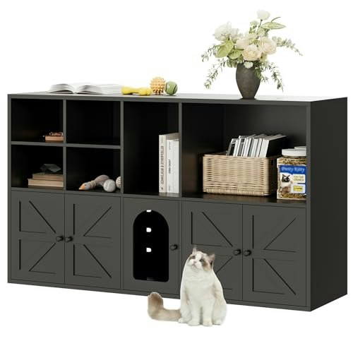 Ironck Cat Litter Box Enclosure: $161.99