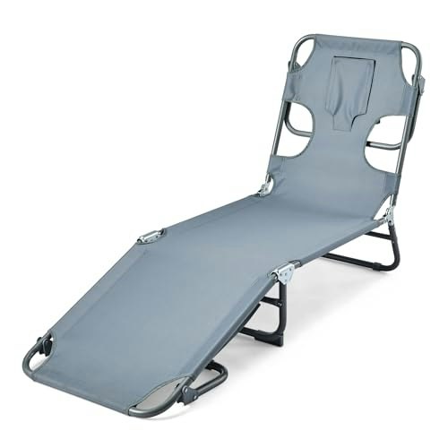 Amazon Basics Foldable Outdoor Lounge Chair: $46.49 Amazon Basics Foldable Outdoor Lounge Chair: $46.49